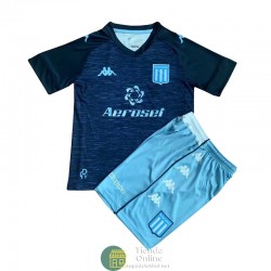 Camiseta Racing Club Niños Segunda Equipación 2021/2022