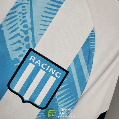 Camiseta Racing Club Primera Equipación 2021/2022