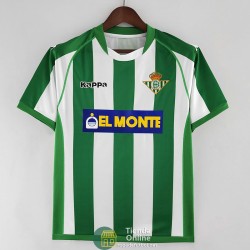 Camiseta Real Betis Retro Primera Equipacion 2001/2002