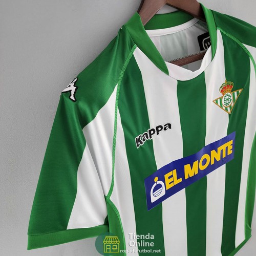 Camiseta Real Betis Retro Primera Equipacion 2001/2002