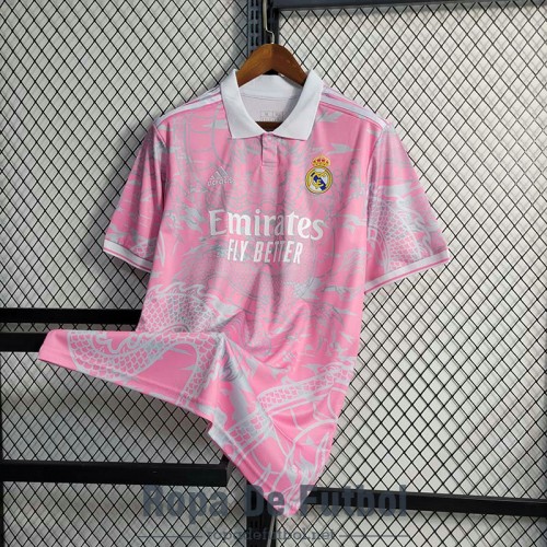 Camiseta Real Madrid Dragon Pink 2023/2024