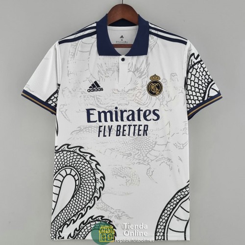 Camiseta Real Madrid Dragon Blanco 2022/2023