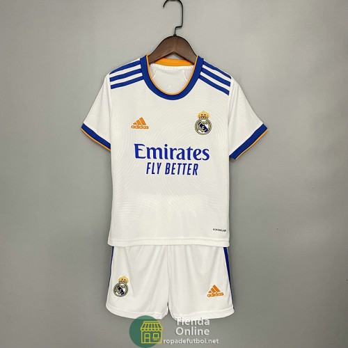 Camiseta Real Madrid Niños Primera Equipación 2021/2022