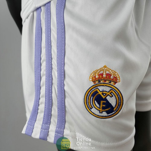 Camiseta Real Madrid Niños Primera Equipación 2022/2023