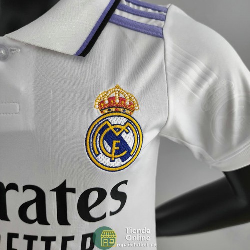 Camiseta Real Madrid Niños Primera Equipación 2022/2023