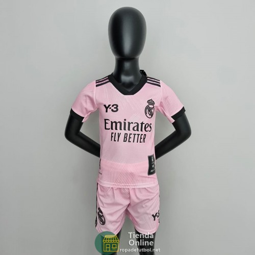 Camiseta Real Madrid Niños Y3 Edition Rosado 2022/2023