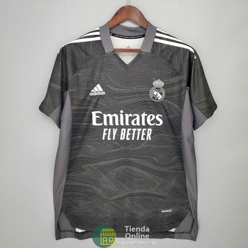 Camiseta Real Madrid Portero Negro 2021/2022