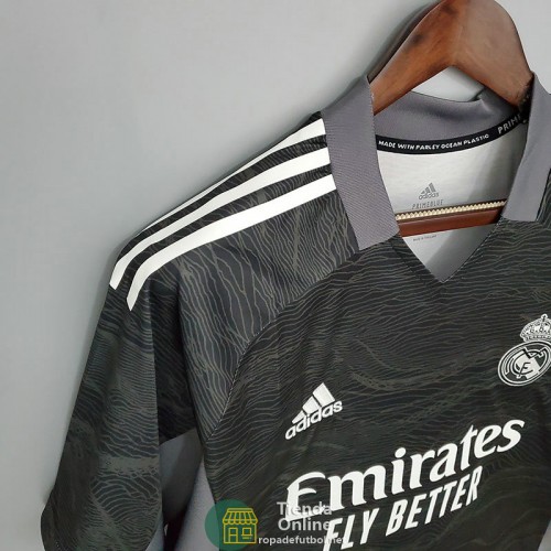 Camiseta Real Madrid Portero Negro 2021/2022