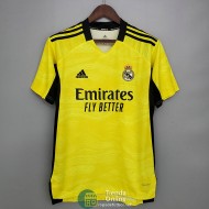 Camiseta Real Madrid Portero Amarillo 2021/2022