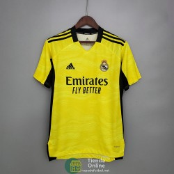 Camiseta Real Madrid Portero Amarillo 2021/2022