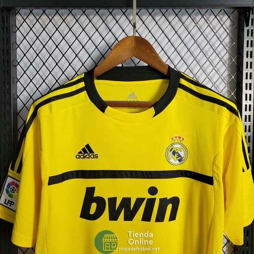 Camiseta Real Madrid Portero Amarillo Retro Primera Equipación 2011/2012