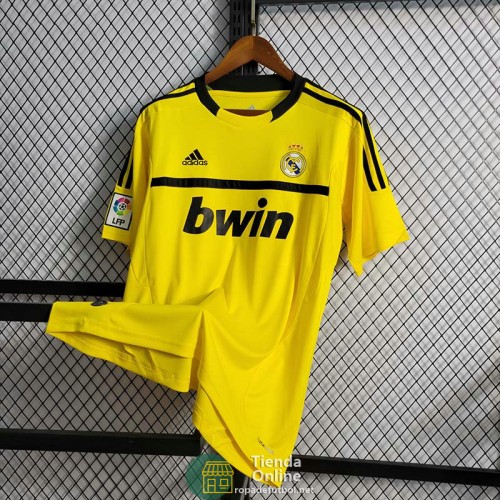 Camiseta Real Madrid Portero Amarillo Retro Primera Equipación 2011/2012