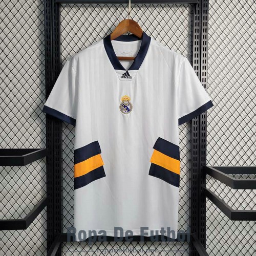 Camiseta Real Madrid Remake Retro Blanco 2023/2024