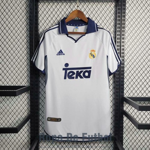 Camiseta Real Madrid Retro Primera Equipación 2000/2001