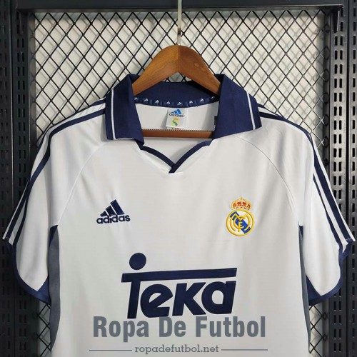 Camiseta Real Madrid Retro Primera Equipación 2000/2001