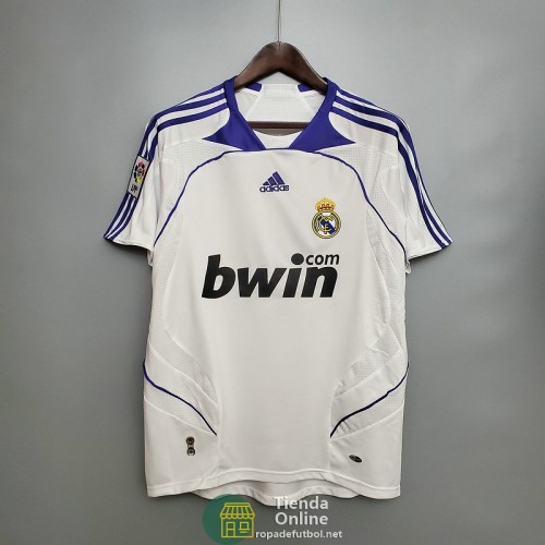 Camiseta Real Madrid Retro Primera Equipación 2007/2008