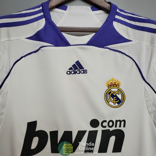 Camiseta Real Madrid Retro Primera Equipación 2007/2008