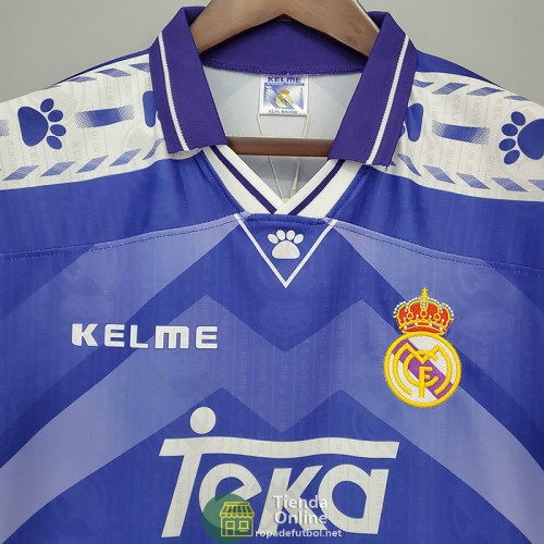 Camiseta Real Madrid Retro Segunda Equipación 1996/1997