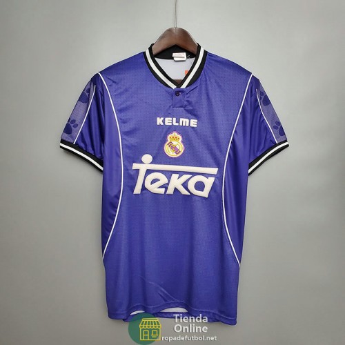 Camiseta Real Madrid Retro Segunda Equipación 1997/1998