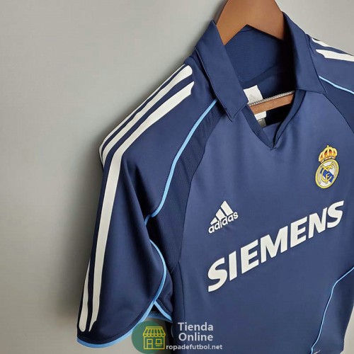 Camiseta Real Madrid Retro Segunda Equipación 2005/2006