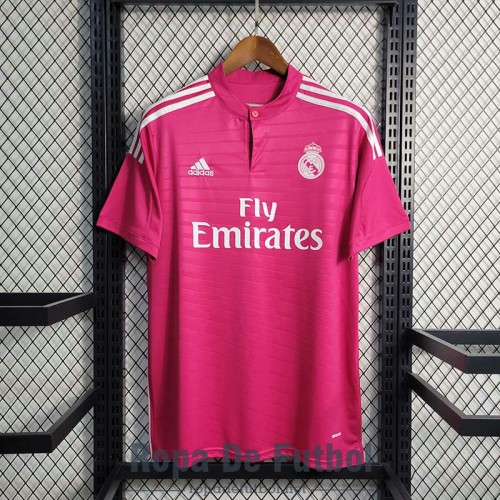 Camiseta Real Madrid Retro Segunda Equipación 2014/2015