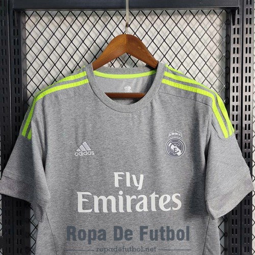 Camiseta Real Madrid Retro Segunda Equipacion 2015/2016