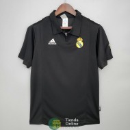 Camiseta Real Madrid Retro Segunda Equipación Champions League 2002/2003