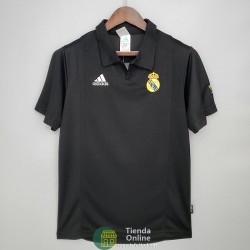 Camiseta Real Madrid Retro Segunda Equipación Champions League 2002/2003