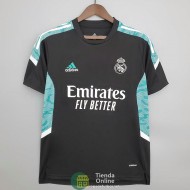 Camiseta Real Madrid Training Negro Verde III 2021/2022