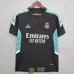 Camiseta Real Madrid Training Negro Verde III 2021/2022