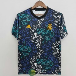 Camiseta Real Madrid Training Suit Azul II 2022/2023