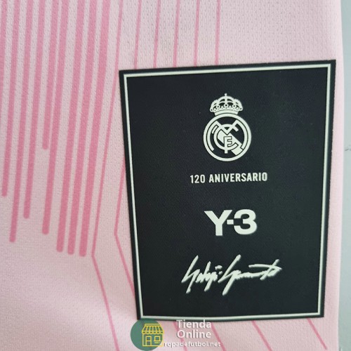 Camiseta Real Madrid Y3 Edition Rosado 2022/2023