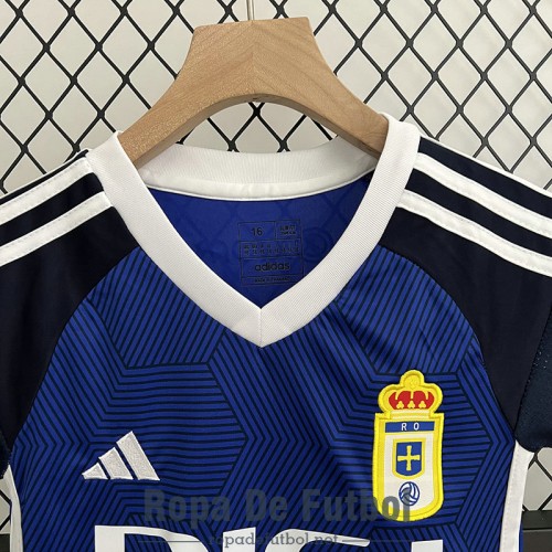 Camiseta Real Oviedo Ninos Primera Equipación 2023/2024