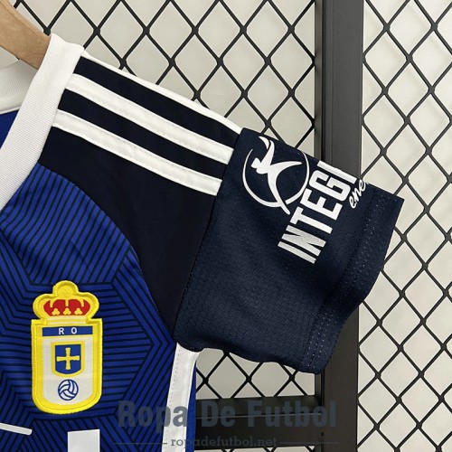 Camiseta Real Oviedo Ninos Primera Equipación 2023/2024