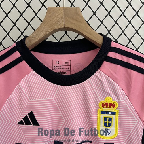 Camiseta Real Oviedo Ninos Segunda Equipación 2023/2024