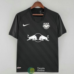 Camiseta Rojo Bull Bragantino Negro 2022/2023