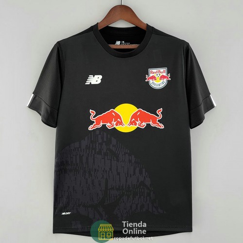 Camiseta Rojo Bull Bragantino Negro II 2022/2023