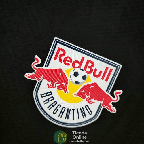 Camiseta Rojo Bull Bragantino Negro II 2022/2023