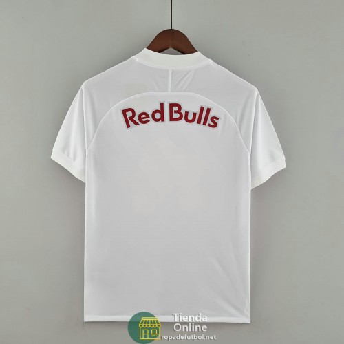 Camiseta Rojo Bull Bragantino Blanco 2022/2023