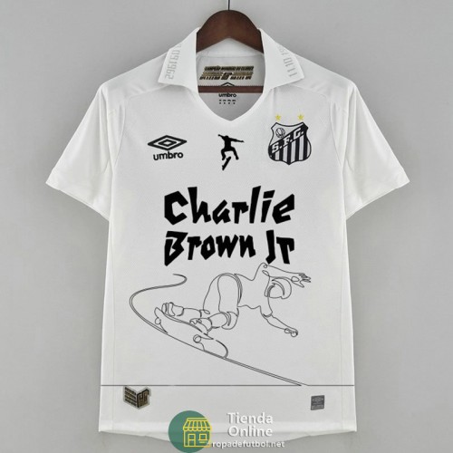 Camiseta Santos FC Charlie Brown Jr#10 2022/2023