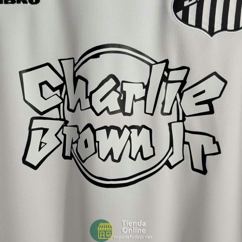 Camiseta Santos FC Charlie Brown Jr Blanco 2022/2023