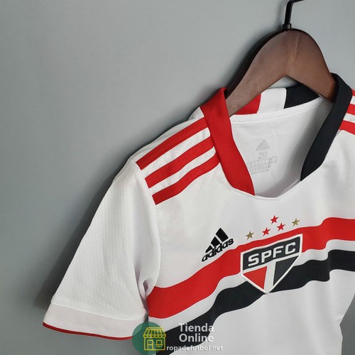 Camiseta Sao Paulo FC Niños Primera Equipación 2021/2022