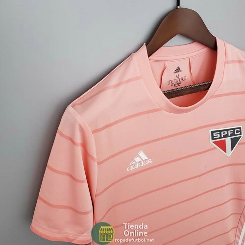 Camiseta Sao Paulo FC Training Rosado IV 2021/2022