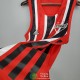 Camiseta Sao Paulo FC Vest Rojo Negro 2021/2022