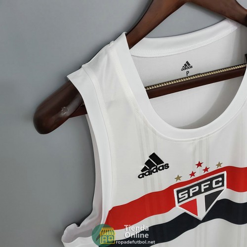 Camiseta Sao Paulo FC Vest Blanco 2021/2022