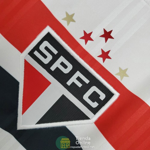 Camiseta Sao Paulo FC Vest Blanco 2021/2022