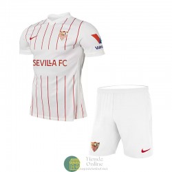 Camiseta Sevilla Niños Primera Equipación 2021/2022