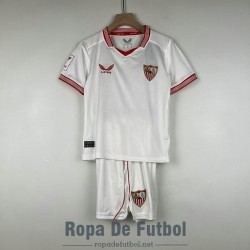 Camiseta Sevilla Ninos Primera Equipacion 2023/2024