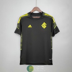 Camiseta Sport Club Internacional Training Negro Amarillo 2021/2022