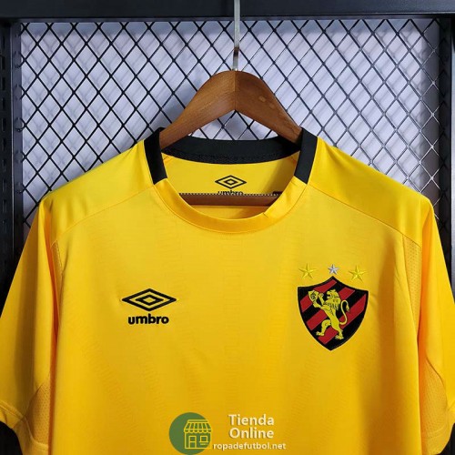 Camiseta Sport Recife Portero Yellow 2022/2023